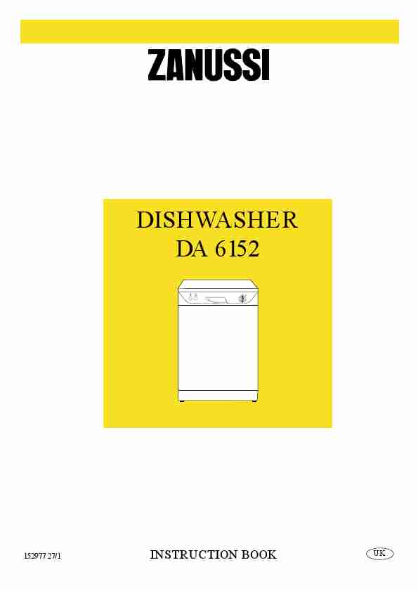 Zanussi Dishwasher DA 6152-page_pdf
